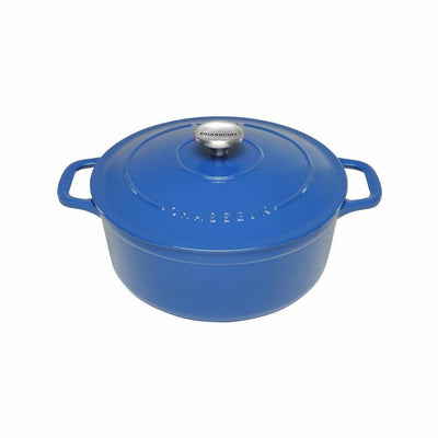 CHASSEUR Chasseur Round French Oven Sky Blue #19316 - happyinmart.com.au
