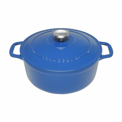 CHASSEUR Chasseur Round French Oven Sky Blue #19317 - happyinmart.com.au
