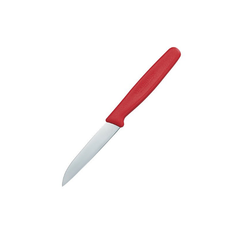 Victorinox Straight Blade Paring Knife 8cm Red 