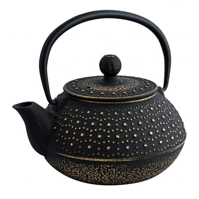 AVANTI Avanti Imperial Teapot 800ml Black Gold #15193 - happyinmart.com.au
