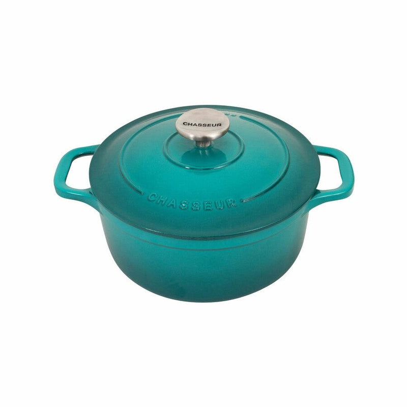 CHASSEUR Chasseur Round French Oven Mediterranean Blue 