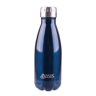OASIS Oasis Stainless Steel Double Wall Insulated Drink Bottle Navy #8878NY - happyinmart.com.au