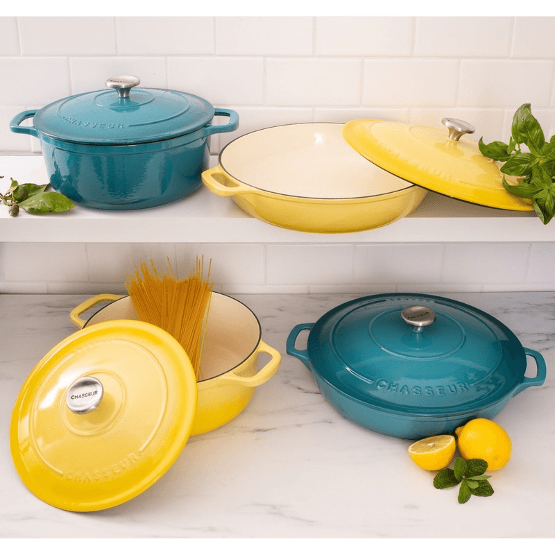 CHASSEUR Chasseur Round French Oven Lemon Yellow 