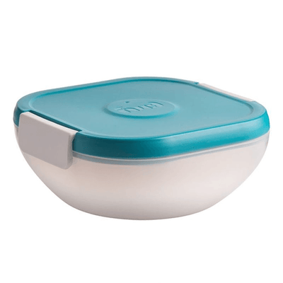 TRUDEAU Trudeau Salad On The Go Container With Ice Pack Tropical Blue #8861TB - happyinmart.com.au