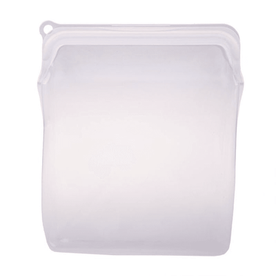 APPETITO Appetito Silicone Extra Large 1960ml Food Storage Bag White #3632-4W - happyinmart.com.au