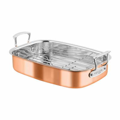 CHASSEUR Chasseur Escoffier Roasting Pan With Rack #19843 - happyinmart.com.au