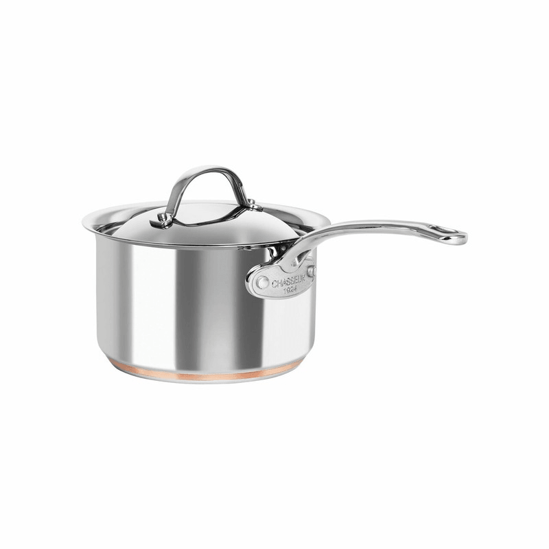 CHASSEUR Chasseur Le Cuivre Stainless Steel Saucepan With Lid 