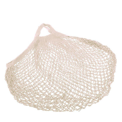 SACHI Sachi Cotton String Bag Short Handle Natural #3660NA - happyinmart.com.au