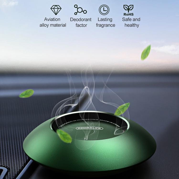 Remax Car Aromatherapy Diffuser Perfume Air Freshener Green 