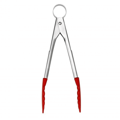 CUISIPRO Cuisipro Mini Tongs 18cm Red Stainless Steel #38831 - happyinmart.com.au