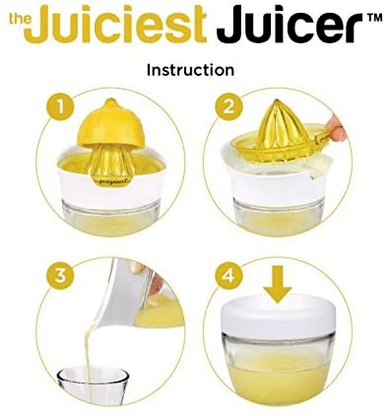 PREPARA Prepara Citrus Juicer with Lid Yellow 