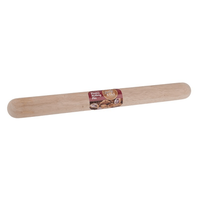 DAILY BAKE Daily Bake Pastry Rolling Pin Rubberwood #2838 - happyinmart.com.au