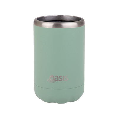 OASIS Oasis Stainless Steel Double Wall Insulated Cooler Can Sea Green #8922SG - happyinmart.com.au