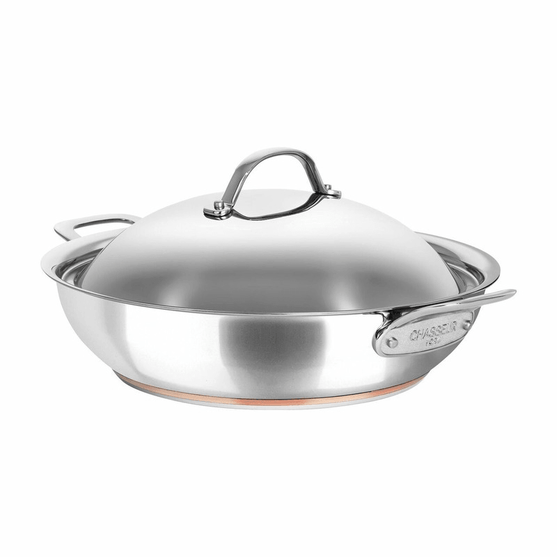 CHASSEUR Chasseur Le Cuivre Chef Pan With 2 Side Handles 