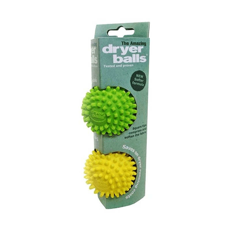 DLINE Daily Dryer Balls Set 2 Yellow And Green 