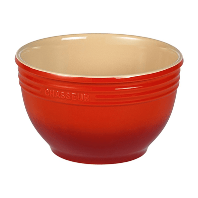 CHASSEUR Chasseur Large Mixing Bowl Red #19281 - happyinmart.com.au