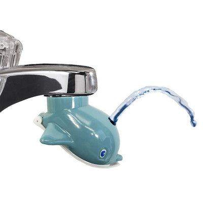 JOKARI Jokari Dolphin Faucet Fountain Blue And White #3820 - happyinmart.com.au