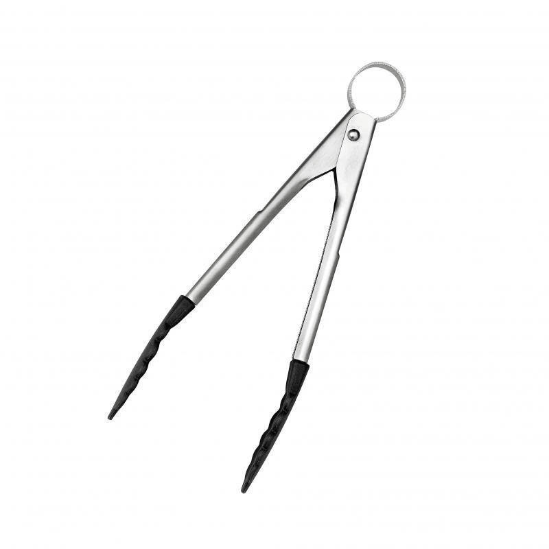 CUISIPRO Cuisipro Mini Tongs 18cm Stainless Steel Black 