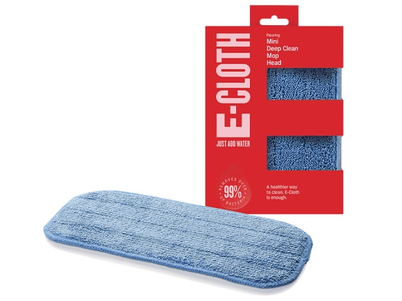 E-CLOTH Ecloth Bathroom Tile Mop Head Mini Blue 