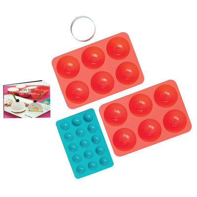 DAILY BAKE Daily Bake 5 Piece Silicone Dome Dessert Mould Gift Set #3074-1 - happyinmart.com.au