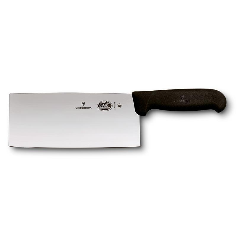Victorinox Chinese Chefs Knife Fibrox Black 