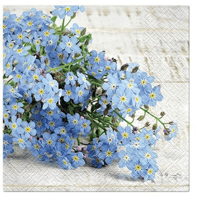 PAW Paw Lunch Napkins Forget Me Not #61618 - happyinmart.com.au