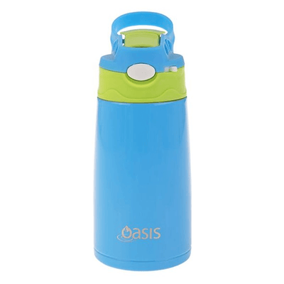 OASIS Oasis Stainless Steel Of Kid Insulated Drink Bottle Blue And Green #8875B - happyinmart.com.au