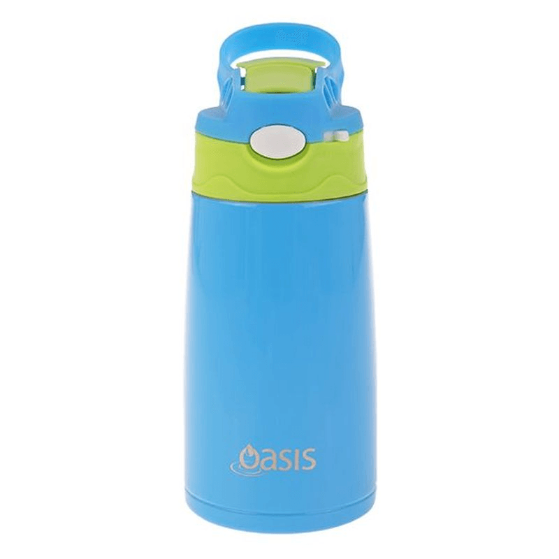 OASIS Oasis Stainless Steel Of Kid Insulated Drink Bottle Blue And Green 