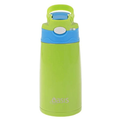 OASIS Oasis Stainless Steel Of Kid Insulated Drink Bottle Blue And Green #8875G - happyinmart.com.au