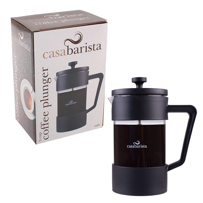 CASABARISTA Casabarista Oslo Coffee Plunger 5 Cup Black 