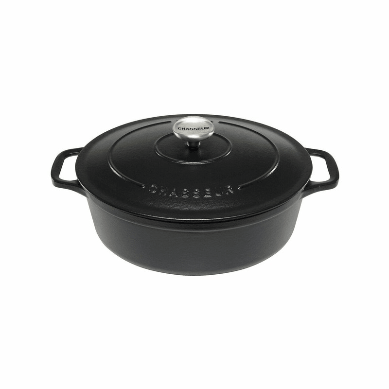 CHASSEUR Chasseur Oval French Oven 27cm 4l Matte Black 