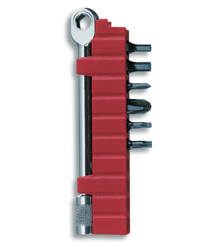 Victorinox Ratchet With Bits Red 