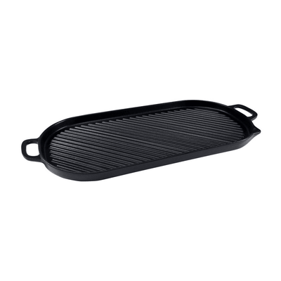 CHASSEUR Chasseur Oval Stove Top Grill Black Onyx #19907 - happyinmart.com.au