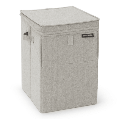 BRABANTIA Brabantia Stackable Laundry Box Grey #02007 - happyinmart.com.au