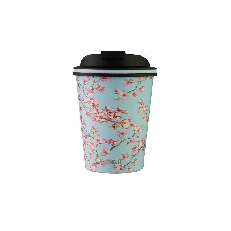 AVANTI Avanti Go Cup Double Wall Stainless Steel Travel Cup 280ml Blossom 