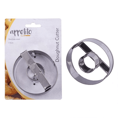 APPETITO Appetito Stainless Steel Doughnut Cutter #3234 - happyinmart.com.au