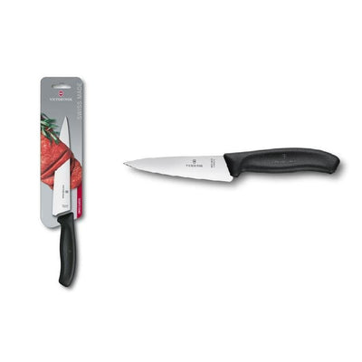 VICT PROF Utility & Carving Knife, 12cm, Nylon - Black 5.1803.12 - happyinmart.com.au