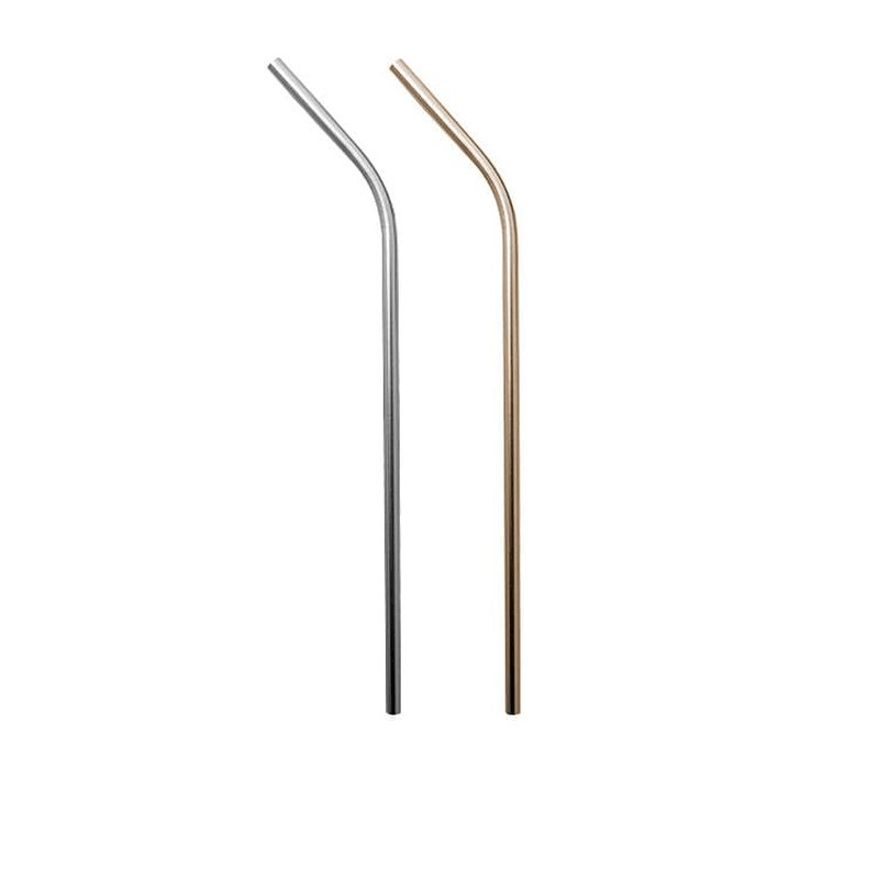 AVANTI Avanti Stainless Stainless Steel Straws With Cleaning Brush Set 