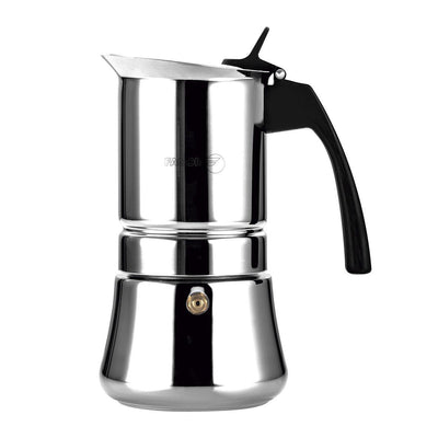 FAGOR Fagor Etnica 6 Cup Stainless Steel Espresso Maker #1541 - happyinmart.com.au
