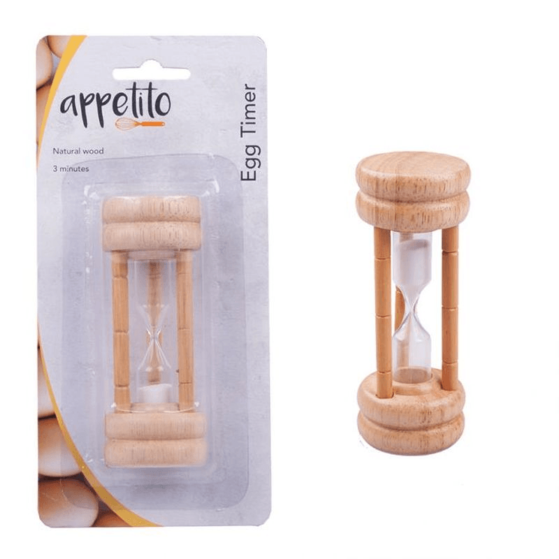 APPETITO Appetito Natural Wood Egg Timer 