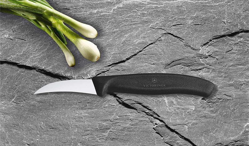 Victorinox Shaping Knife Curved Blade Classic Black 