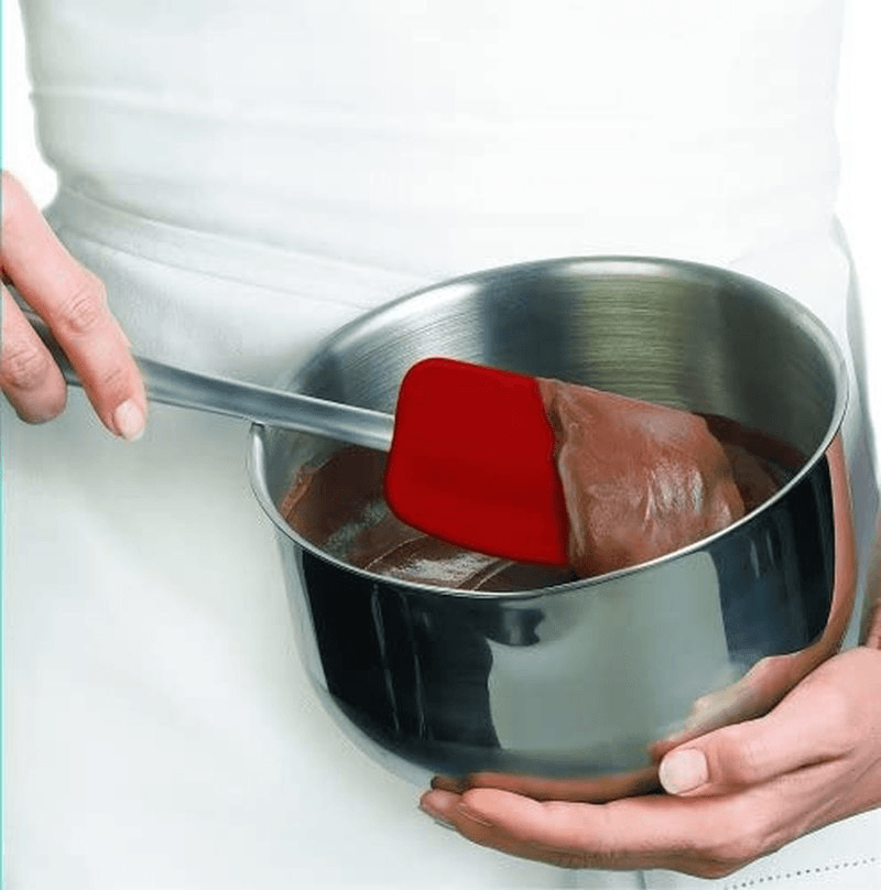 CUISIPRO Cuisipro Silicone Spatula Stainless Steel Red Large 