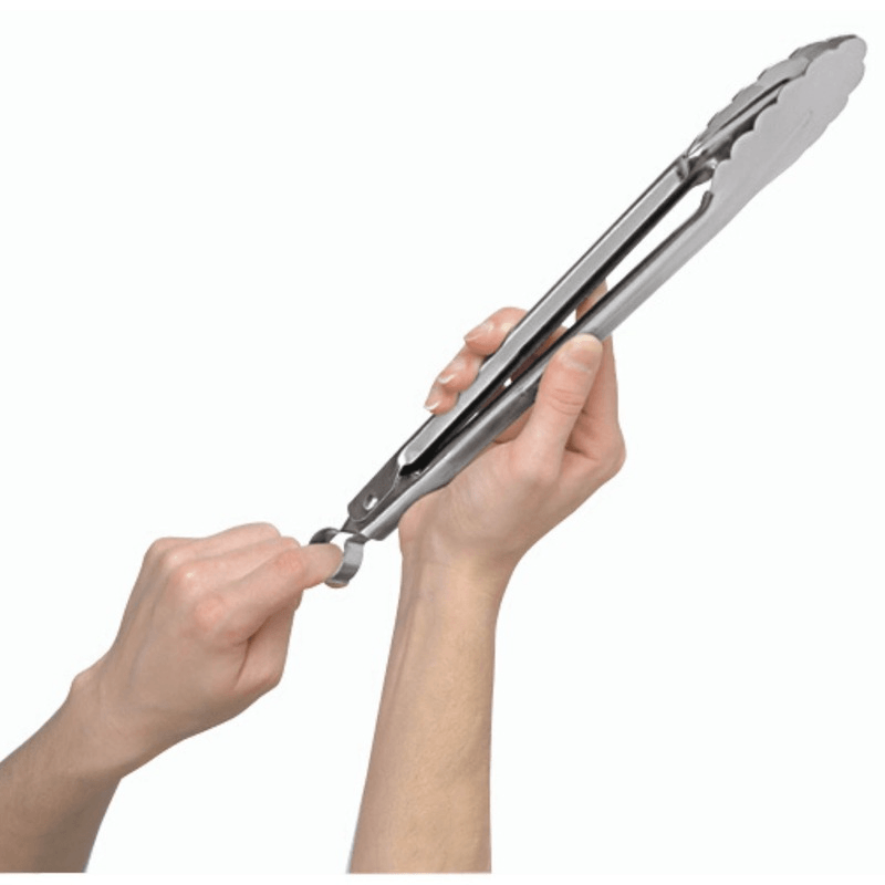 CUISIPRO Cuisipro Locking Tongs Stainless Steel 