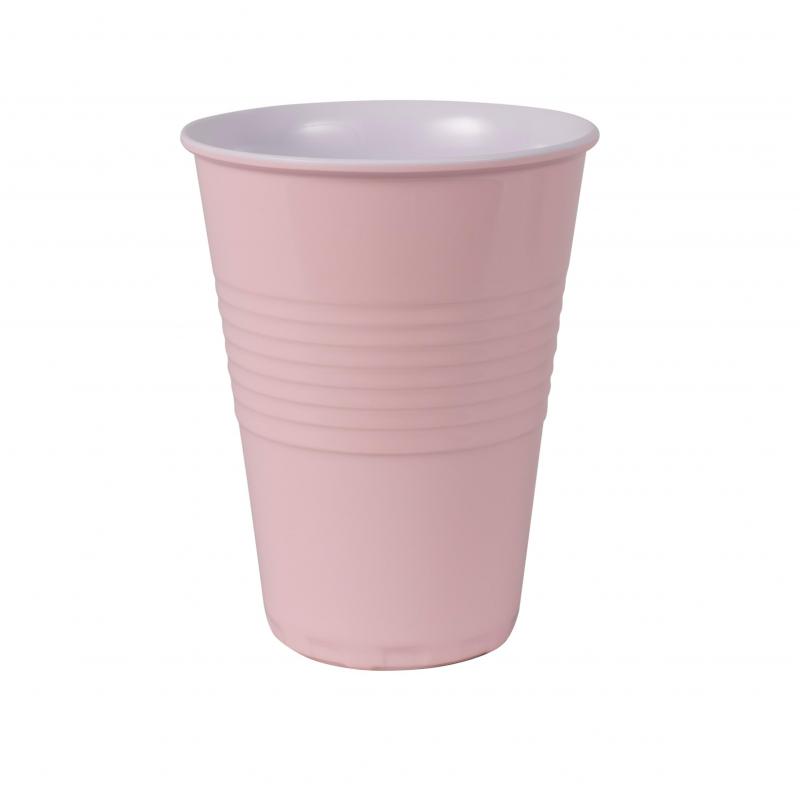 Serroni Miami Melamine Cup Pastel Pink 