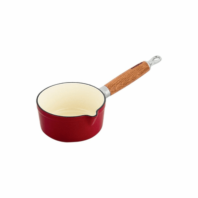 CHASSEUR Chasseur Milk Pan 14cm Federation Red #19600 - happyinmart.com.au