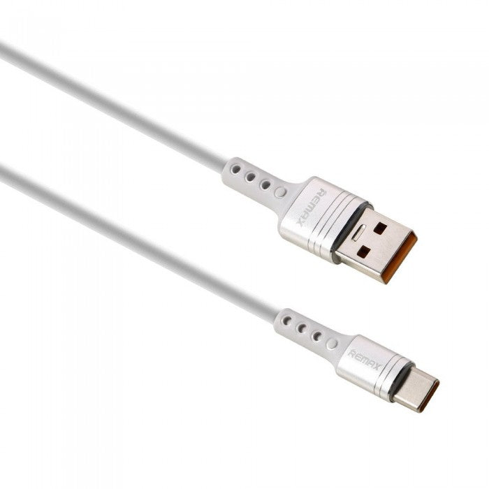 Remax 5A Fast Charging Type C USB Data Sync Cable White 