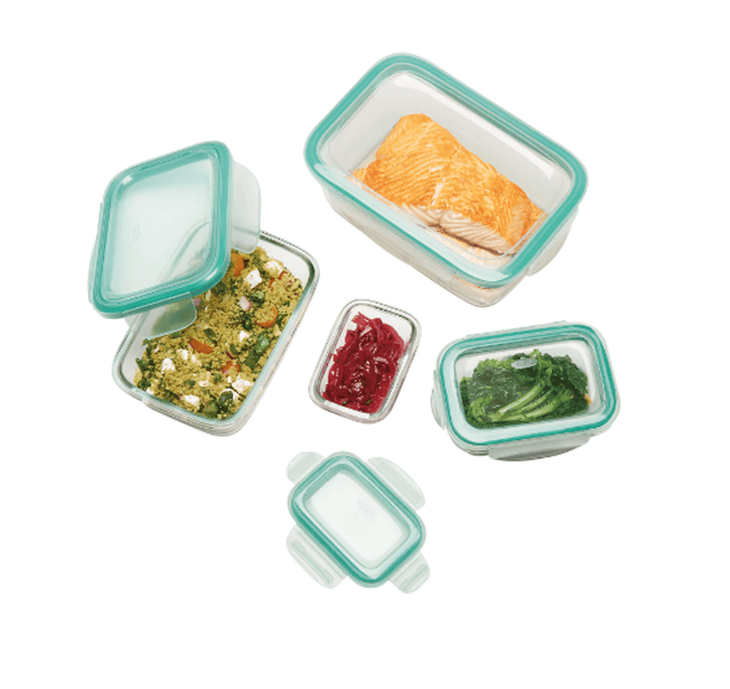OXO Oxo Good Grips Smart Seal Glass Rectangular Containers Set Of 4 
