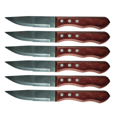 AVANTI Avanti Jumbo Steak Knife Set Of 6 #78886 - happyinmart.com.au