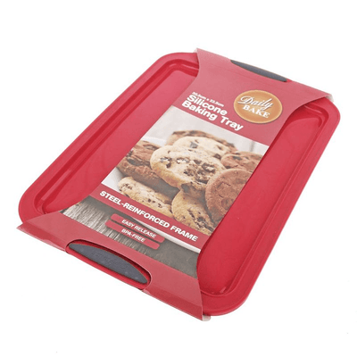 DAILY BAKE Daily Bake Silicone Baking Tray Red #3107 - happyinmart.com.au
