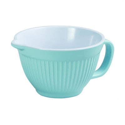 AVANTI Avanti Melamine Ribbed Mixing Bowl With Handle 16cm Duck Egg Blue #16963 - happyinmart.com.au